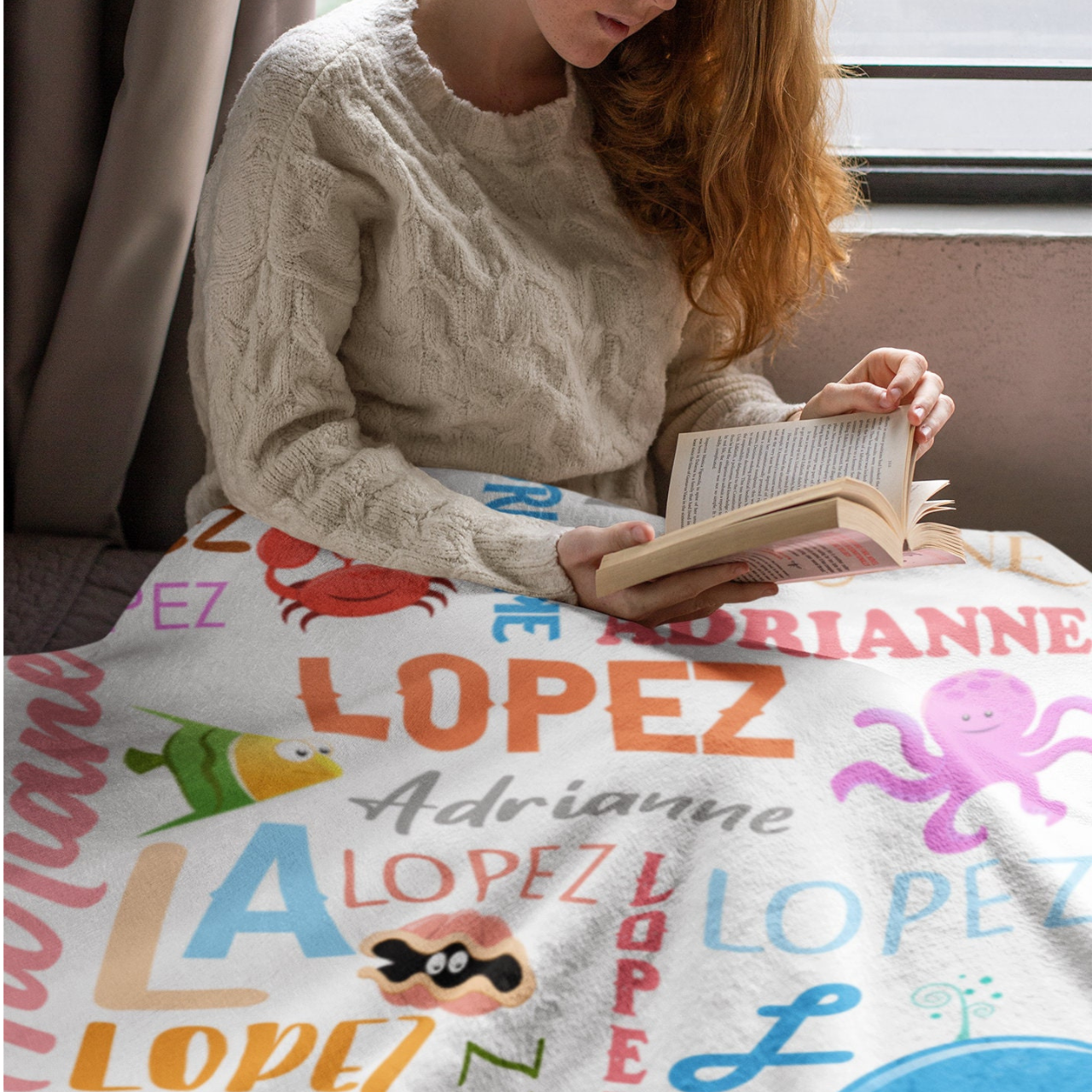 Personalized Lovely Kid Blanket for Comfort & Unique | BKKid12