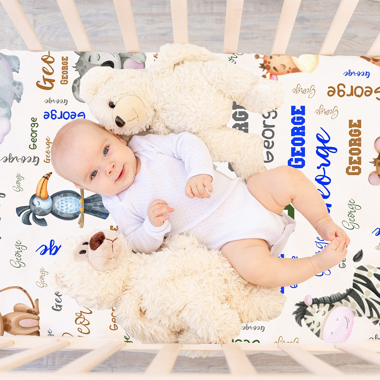 Personalized Lovely Kid Blanket for Comfort & Unique | BKKid51