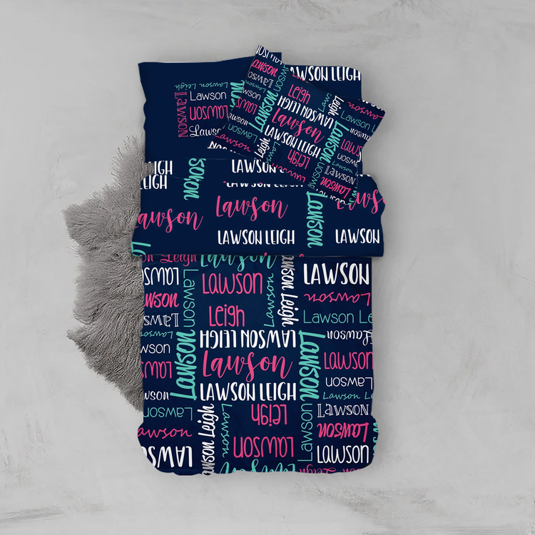 Personalized Lovely Bedroom Bedding Set for Comfort & Unique | BedKid08