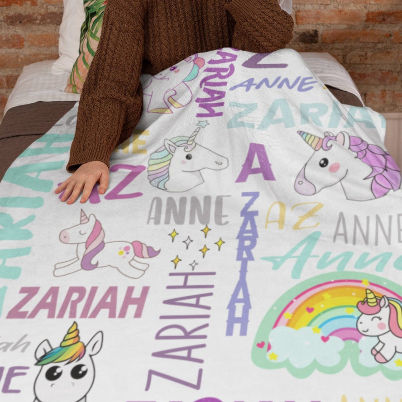 Personalized Lovely Kid Blanket for Comfort & Unique | BKKid10
