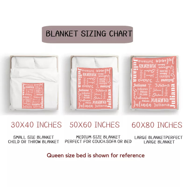 Personalized Lovely Kid Blanket for Comfort & Unique | BKKid01