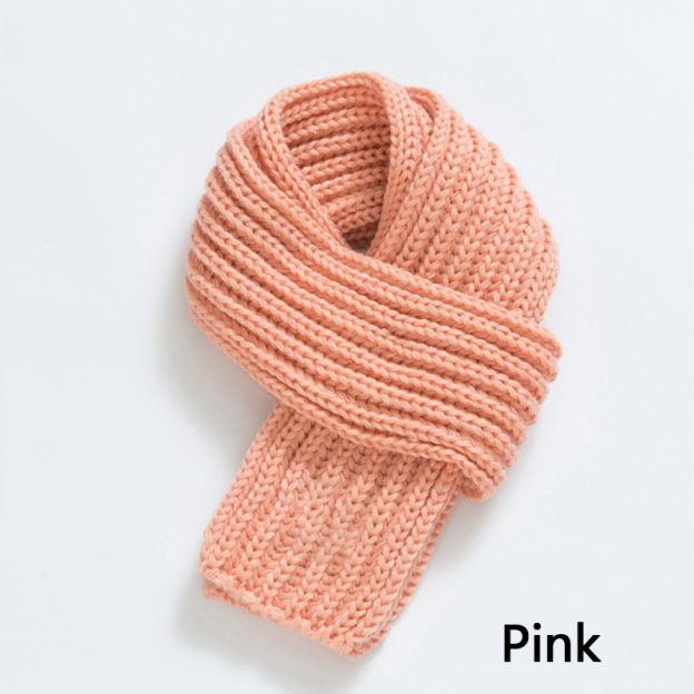 Personalized Embroidery Kid Color Scarf for Comfort & Unique | HSKid06