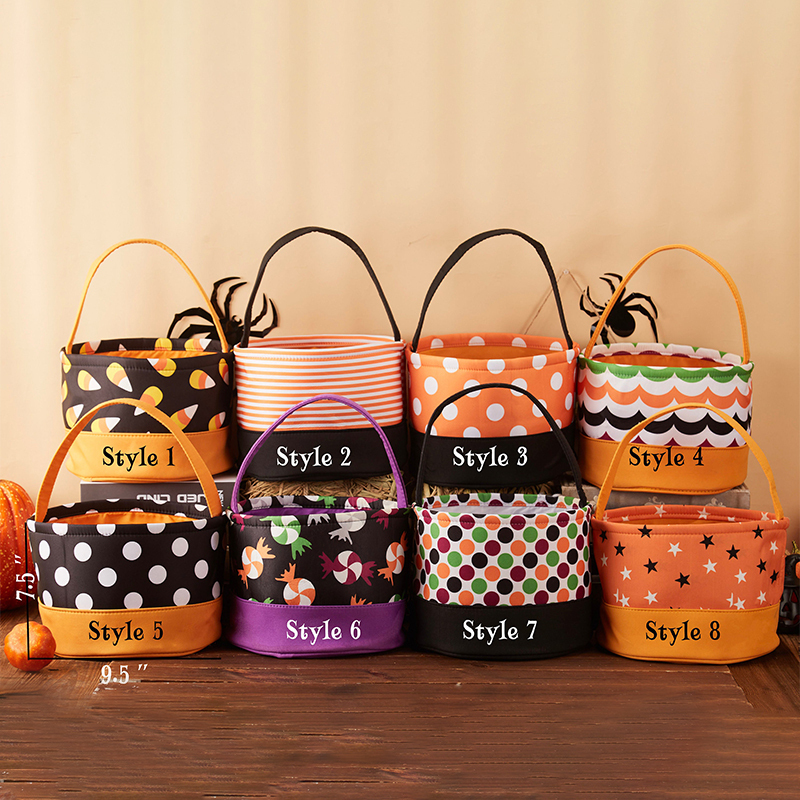 Personalized Name Halloween Bucket | CWHalloween01