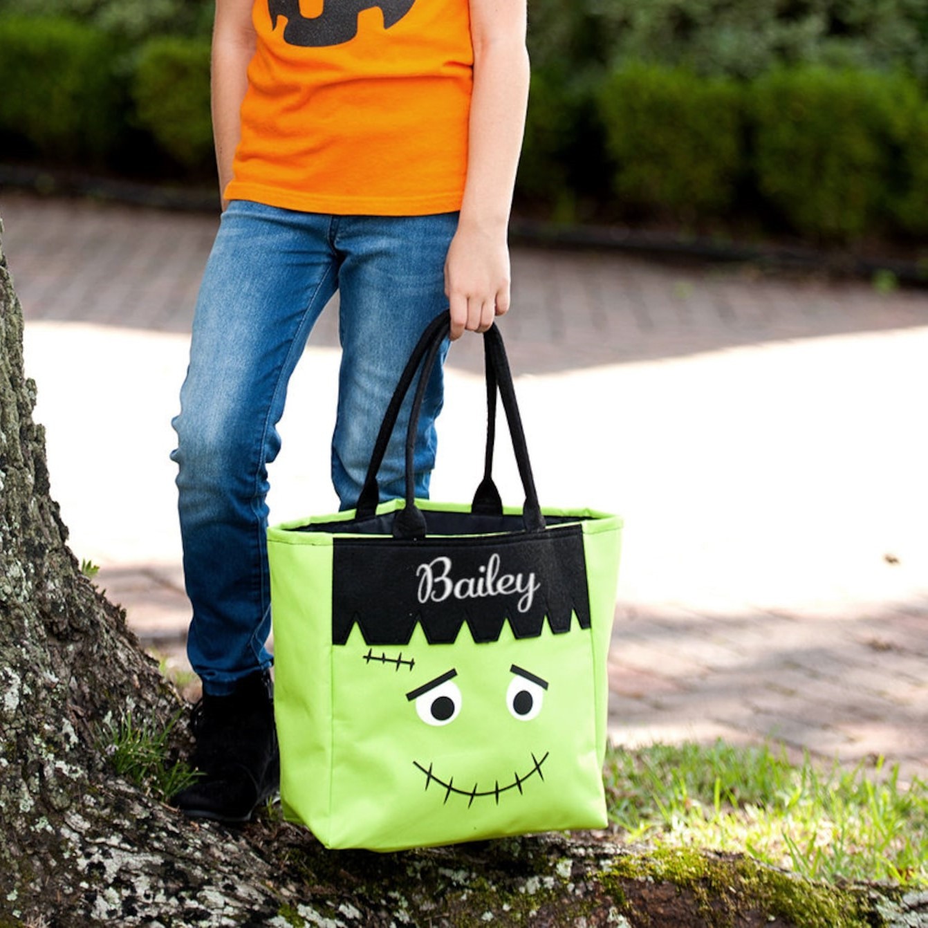 Personalized Name Halloween Tote Bag | CWHalloween04