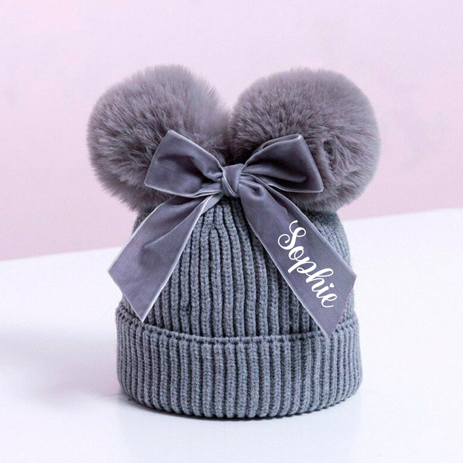 Personalized Kid Pom Pom Hat for Comfort & Unique | HSKid03
