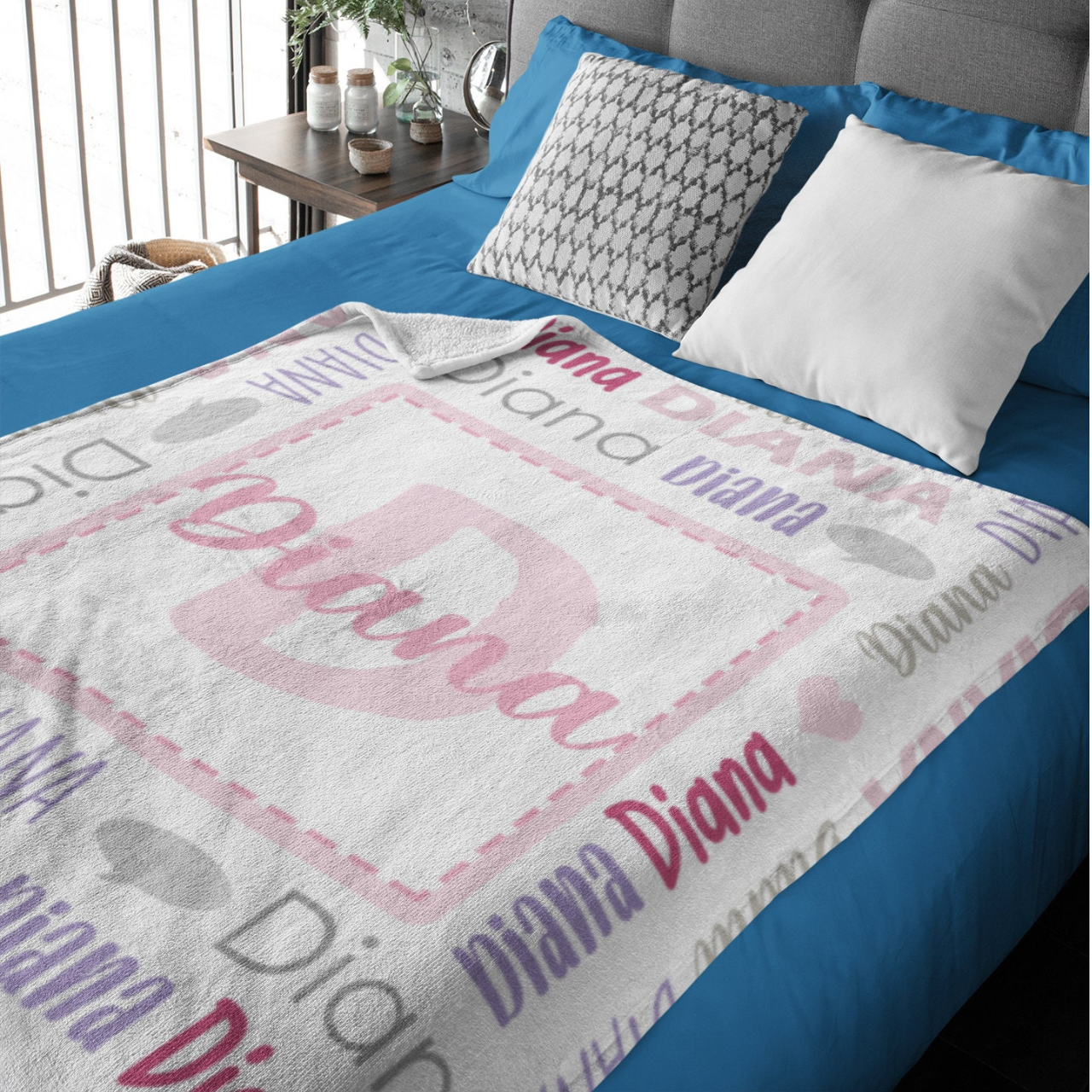 Personalized Lovely Kid Blanket for Comfort & Unique | BKKid02