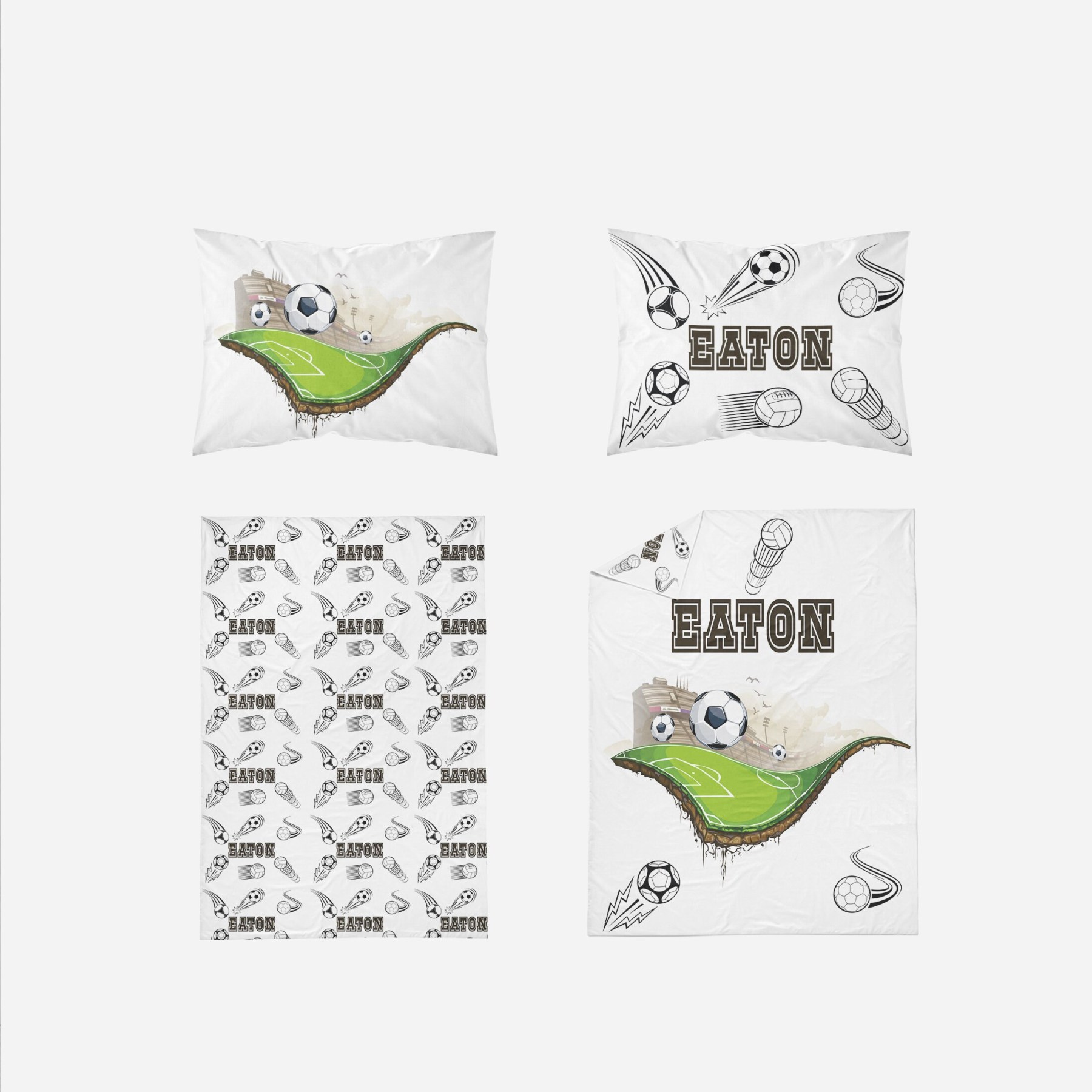 Personalized Lovely Bedroom Bedding Set for Comfort & Unique | BedKid06