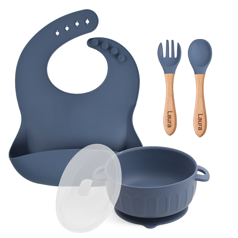 Personalised Baby Silicone Cutlery Set | CWBaby11