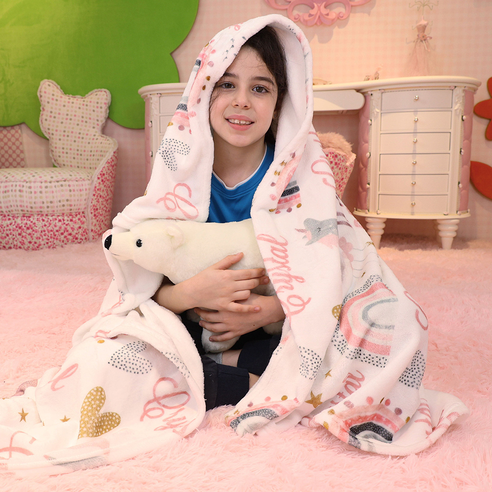 Personalized Lovely Kid Blanket for Comfort & Unique | BKKid90