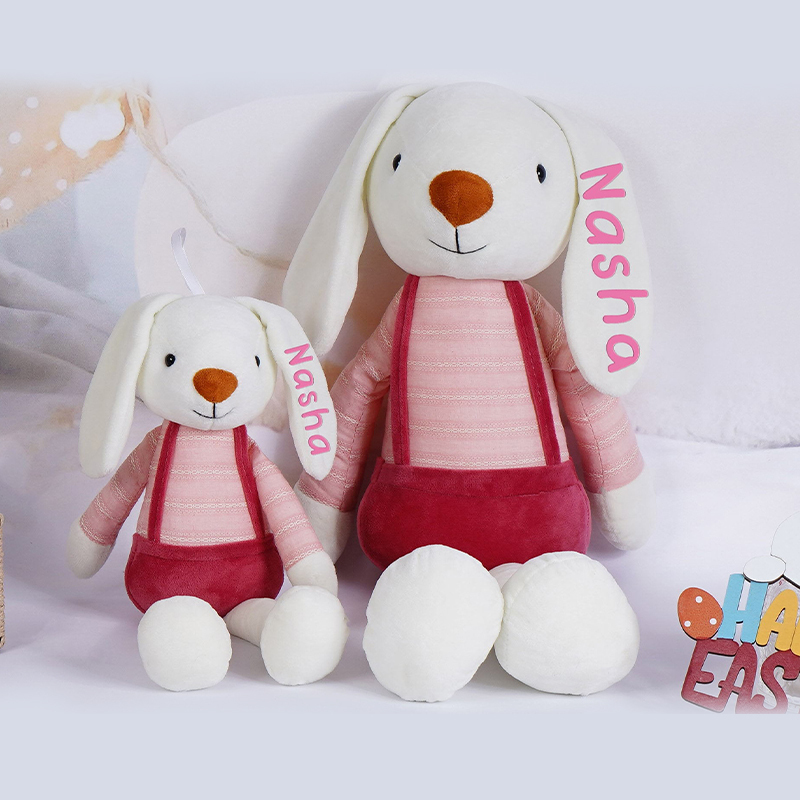 Personalized Name Monogrammed Bunny Rabbit | CWEaster08