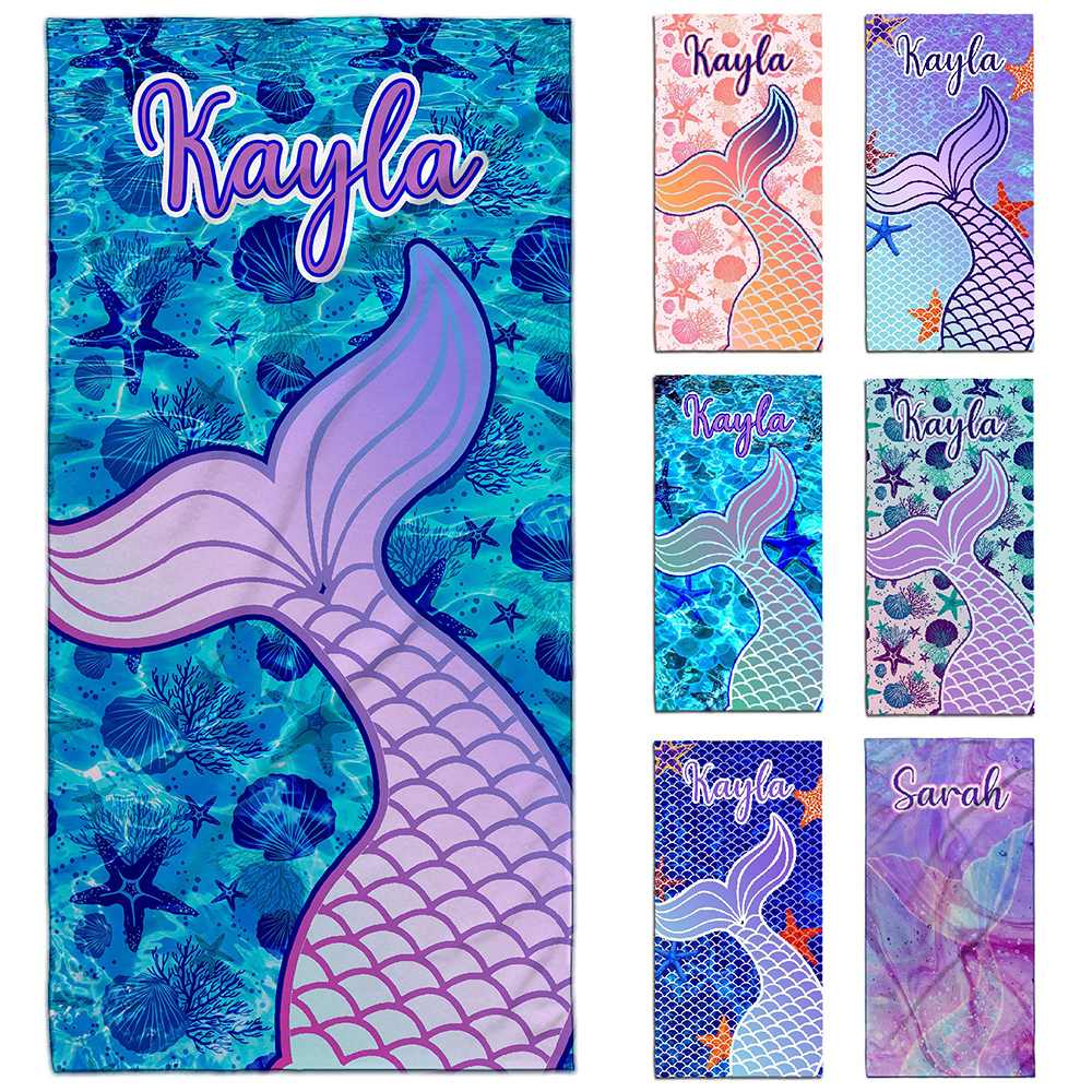 Personalized Lovely Kid Towel for Summer & Beach | CWTowel12