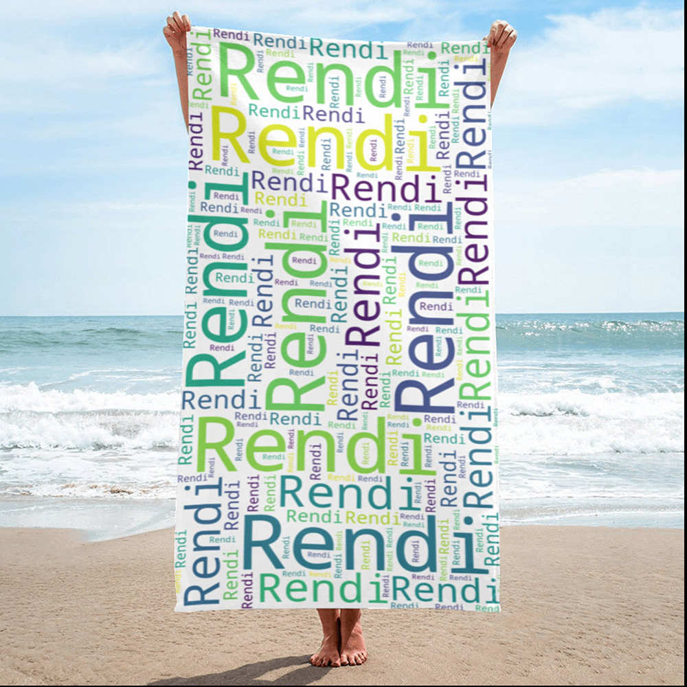 Personalized Lovely Kid Towel for Summer & Beach | CWTowel18
