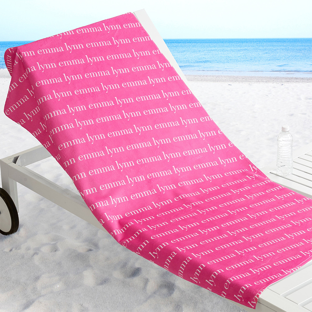 Personalized Lovely Kid Towel for Summer & Beach | CWTowel19