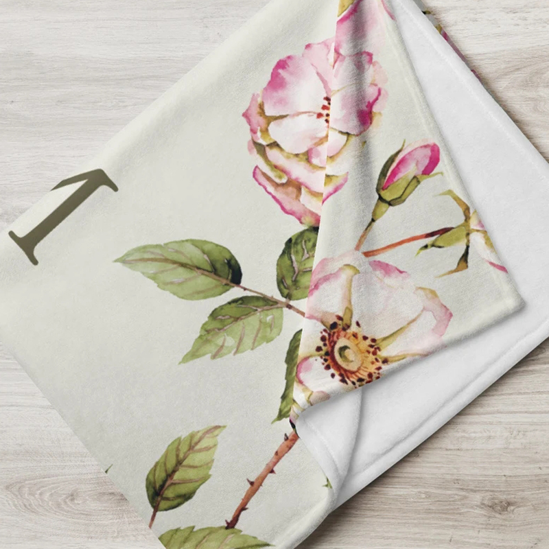 Personalized Love Mom Blanket for Comfort & Unique | CWMom04