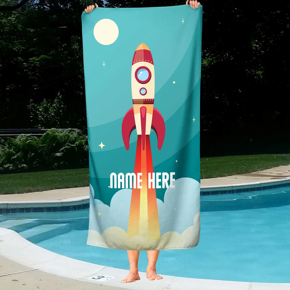 Personalized Lovely Kid Towel for Summer & Beach | CWTowel23