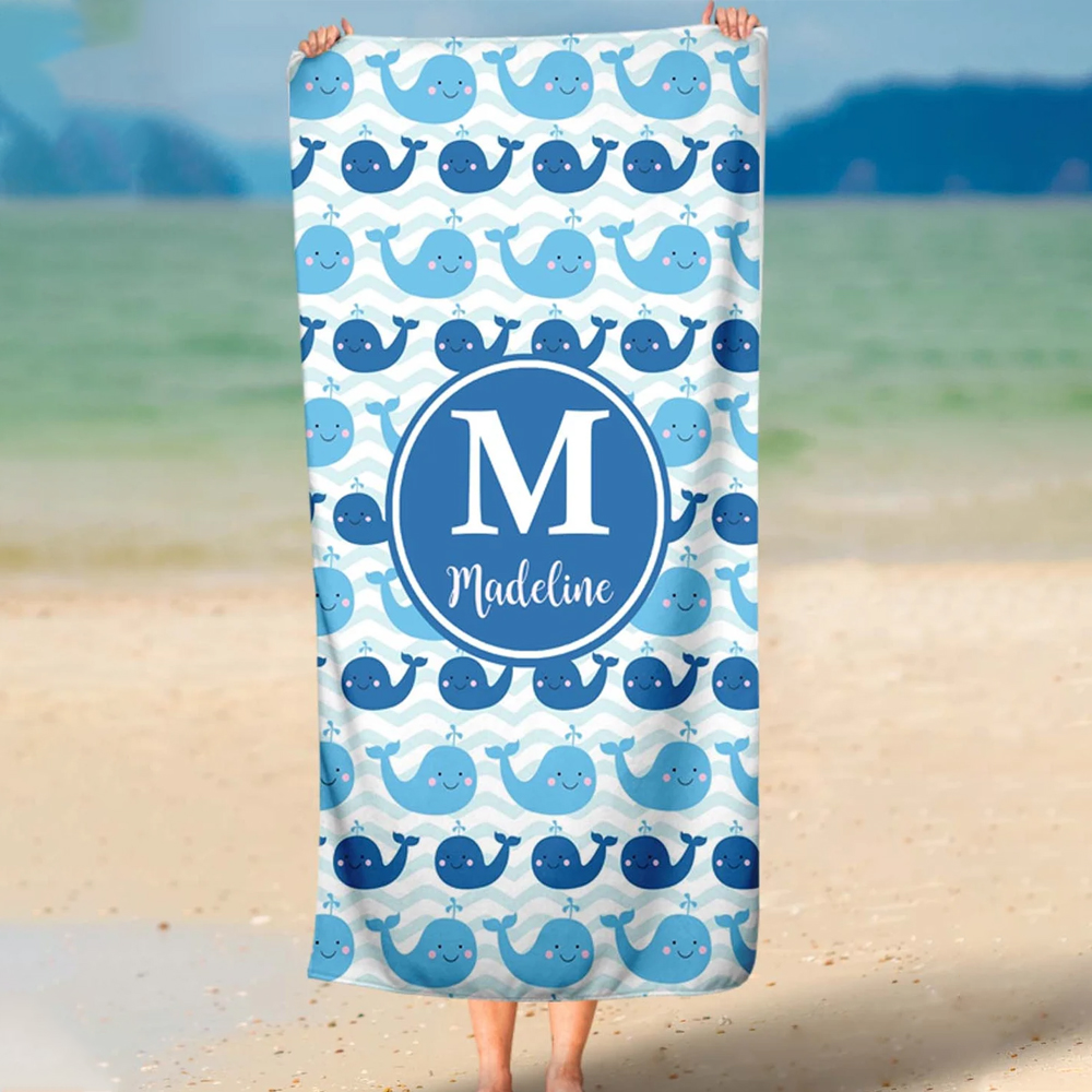 Personalized Lovely Kid Towel for Summer & Beach | CWTowel26