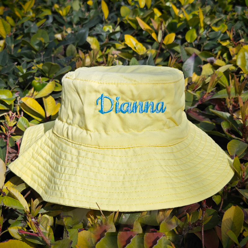 Personalized Embroidery Bucket Hat for Comfort & Unique | CWBeach05