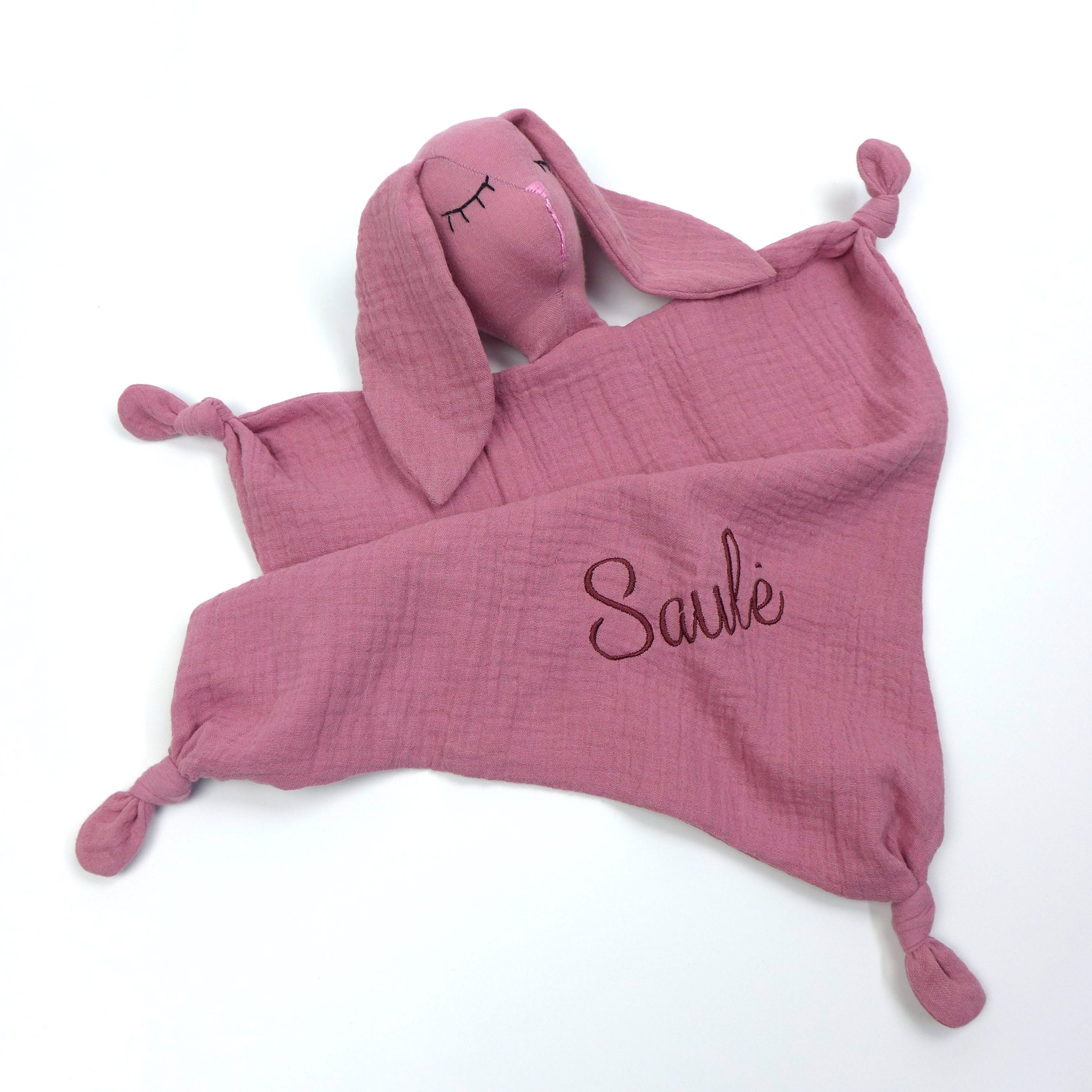 Personalized Baby Embroidery Comforter Sleep Toy | CWToy03