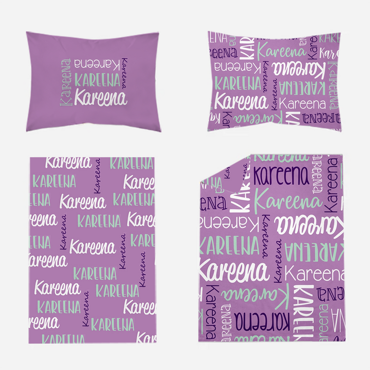 Personalized Lovely Bedroom Bedding Set for Comfort & Unique | BedKid08