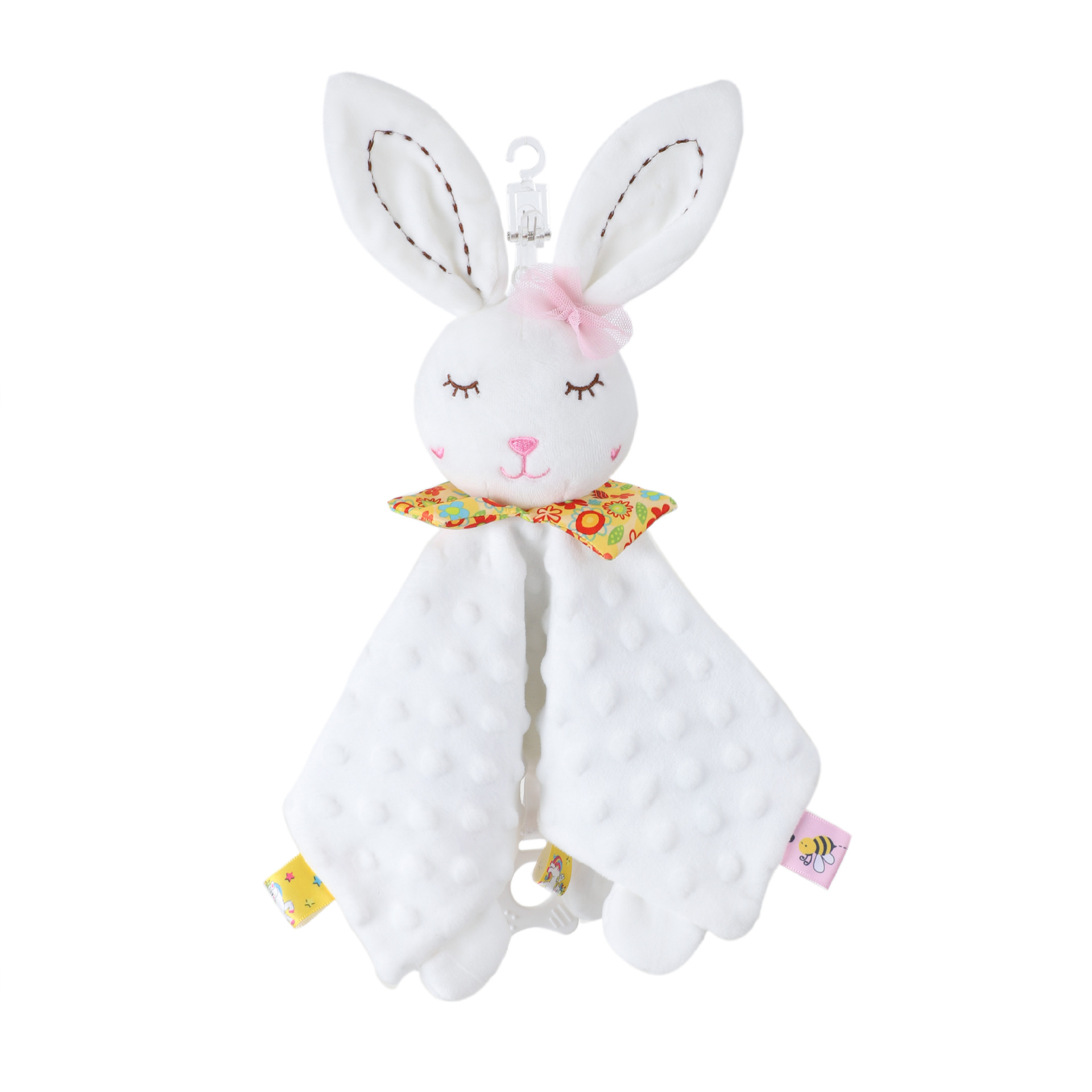 Personalized Baby Embroidery Comforter Sleep Toy | CWToy01