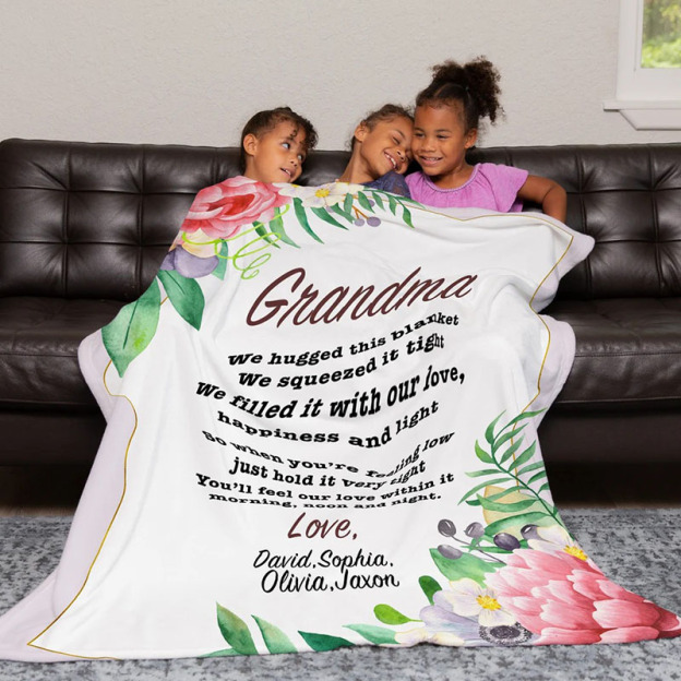Personalized Love Letter Blanket for Comfort & Unique | BKletter04