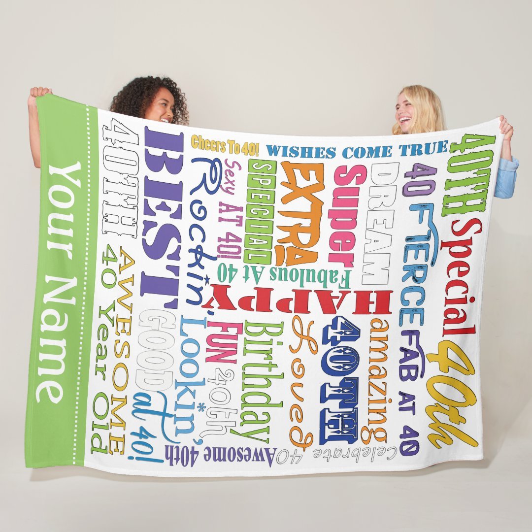 Personalized Happy Birthday Blanket for Comfort & Unique | BKBirth01