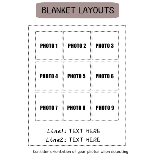 Personalized Photo Blanket for Comfort & Unique | BKphoto01