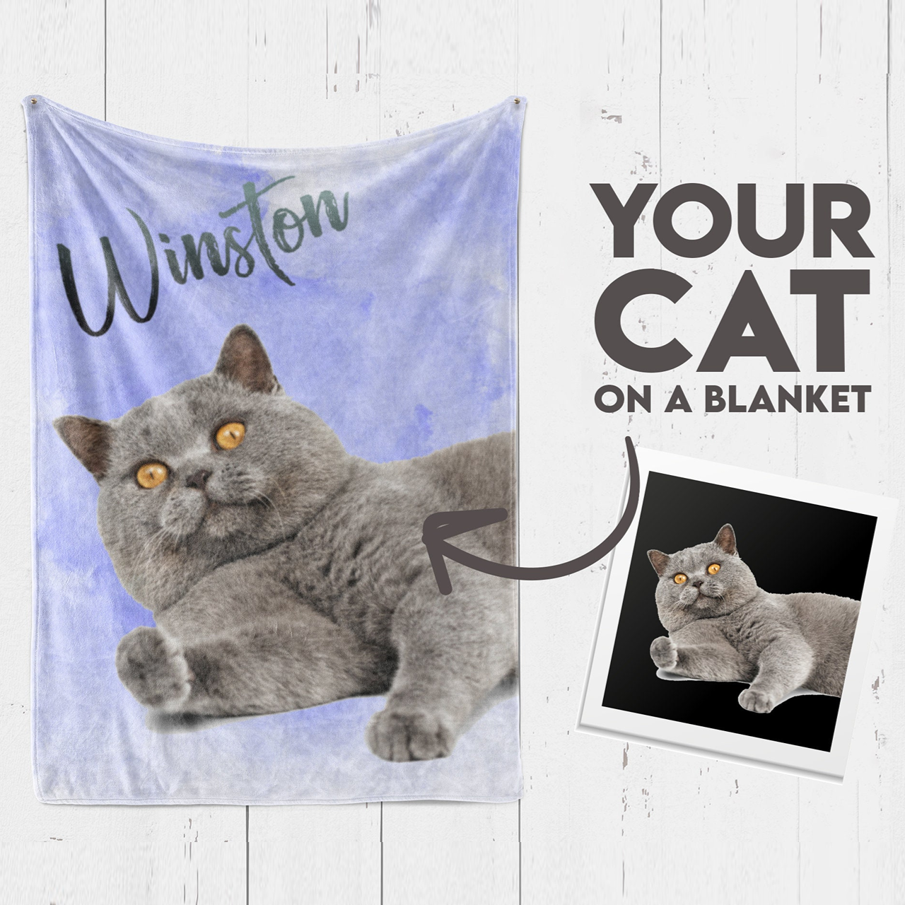 Personalized Lovely Pet Blanket for Comfort & Unique | BKPet07