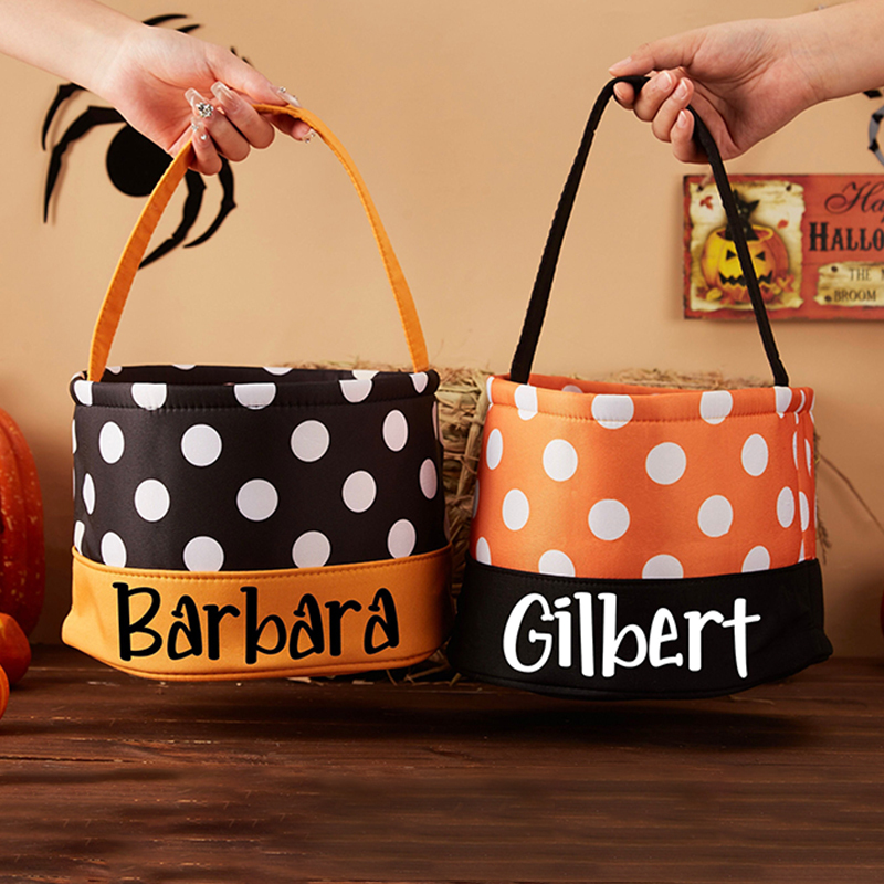 Personalized Name Halloween Bucket | CWHalloween01