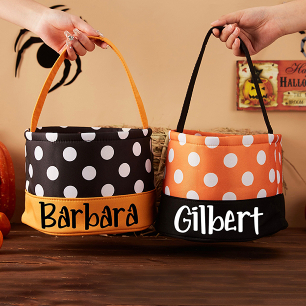Personalized Name Halloween Bucket | CWHalloween01