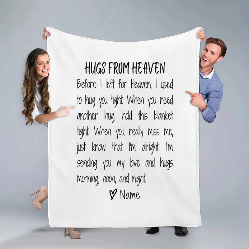 Personalized Love Letter Blanket for Comfort & Unique | BKletter11
