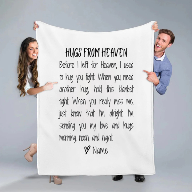 Personalized Love Letter Blanket for Comfort & Unique | BKletter11