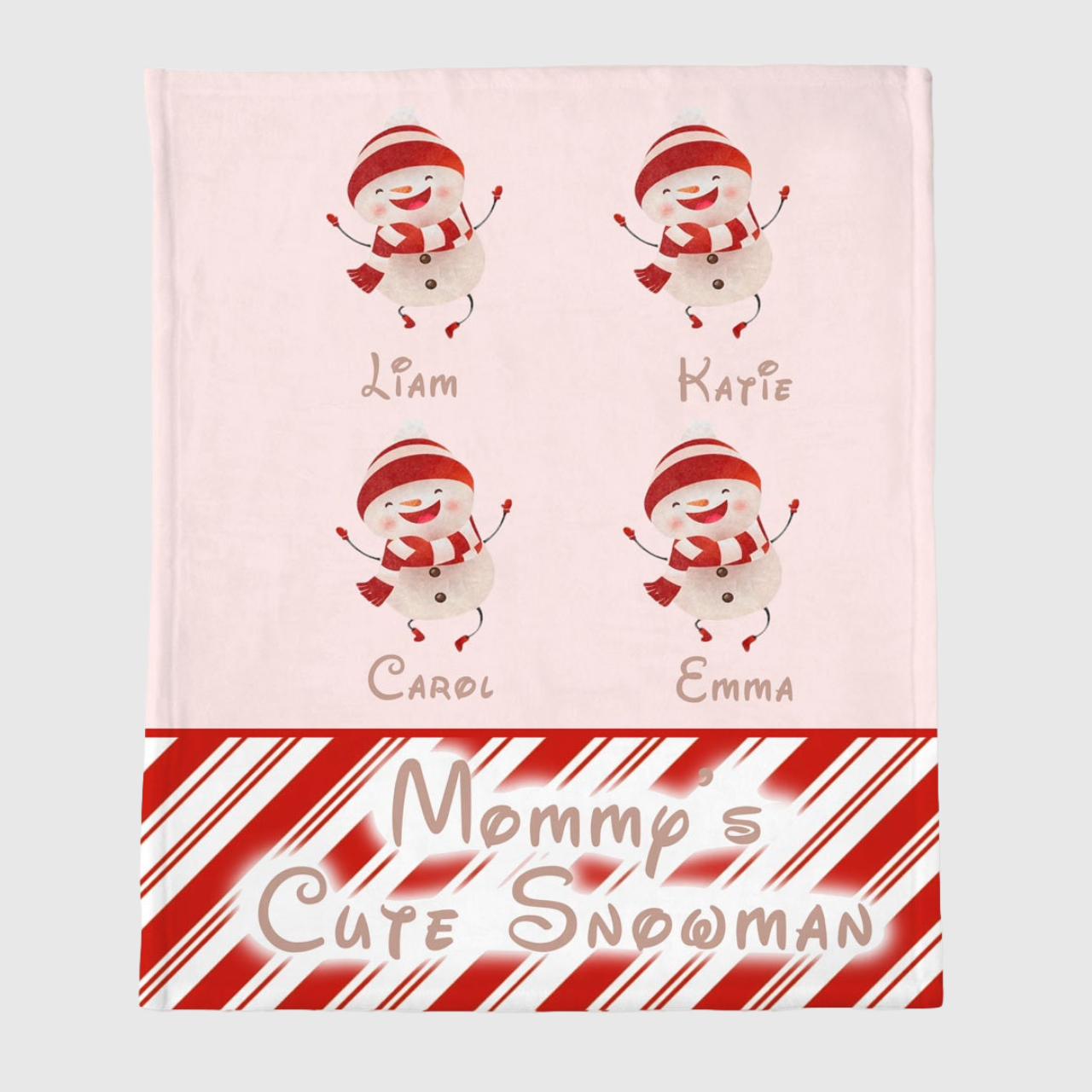 Personalized Merry Christmas Blanket for Comfort & Unique | BKMC09