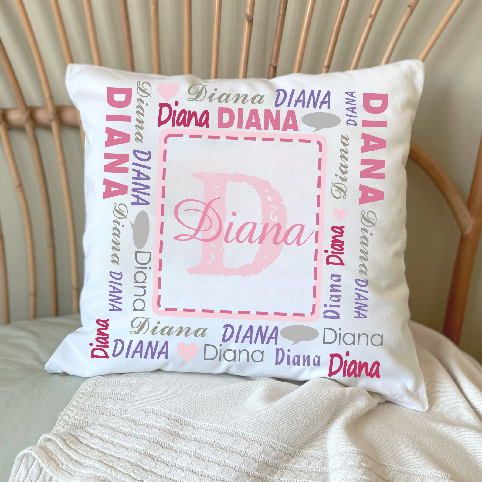 Personalised Lovely Kid Cushion for Comfort & Unique | CushKid02