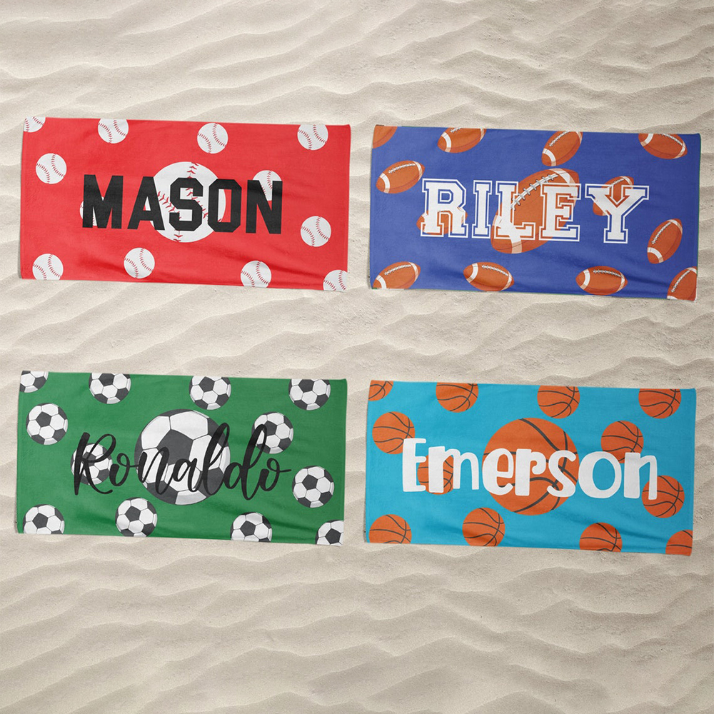 Personalized Lovely Kid Towel for Summer & Beach | CWTowel03