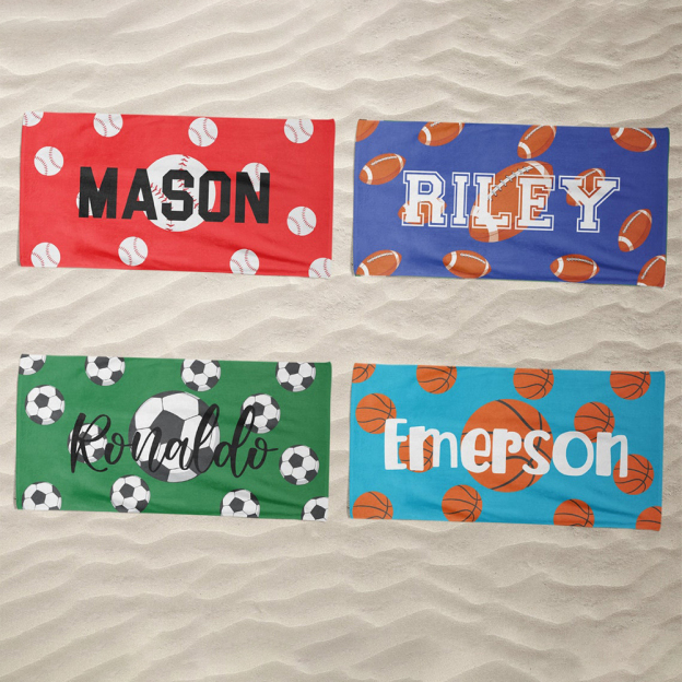 Personalized Lovely Kid Towel for Summer & Beach | CWTowel03