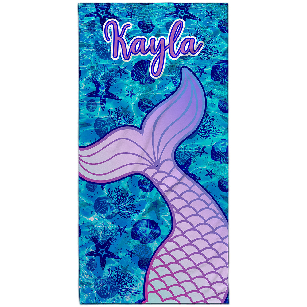Personalized Lovely Kid Towel for Summer & Beach | CWTowel12