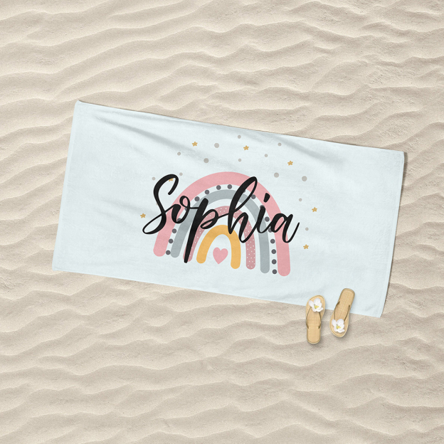 Personalized Lovely Kid Towel for Summer & Beach | CWTowel14