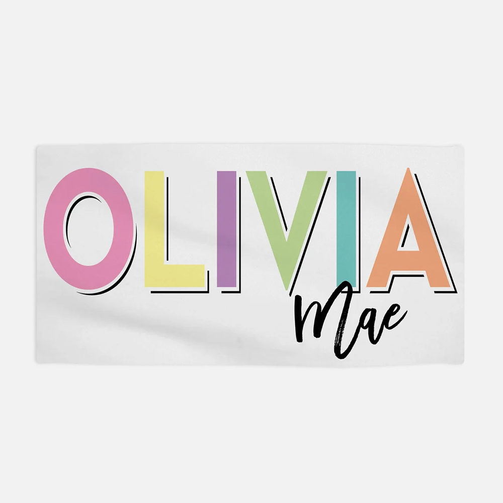 Personalized Lovely Kid Towel for Summer & Beach | CWTowel20