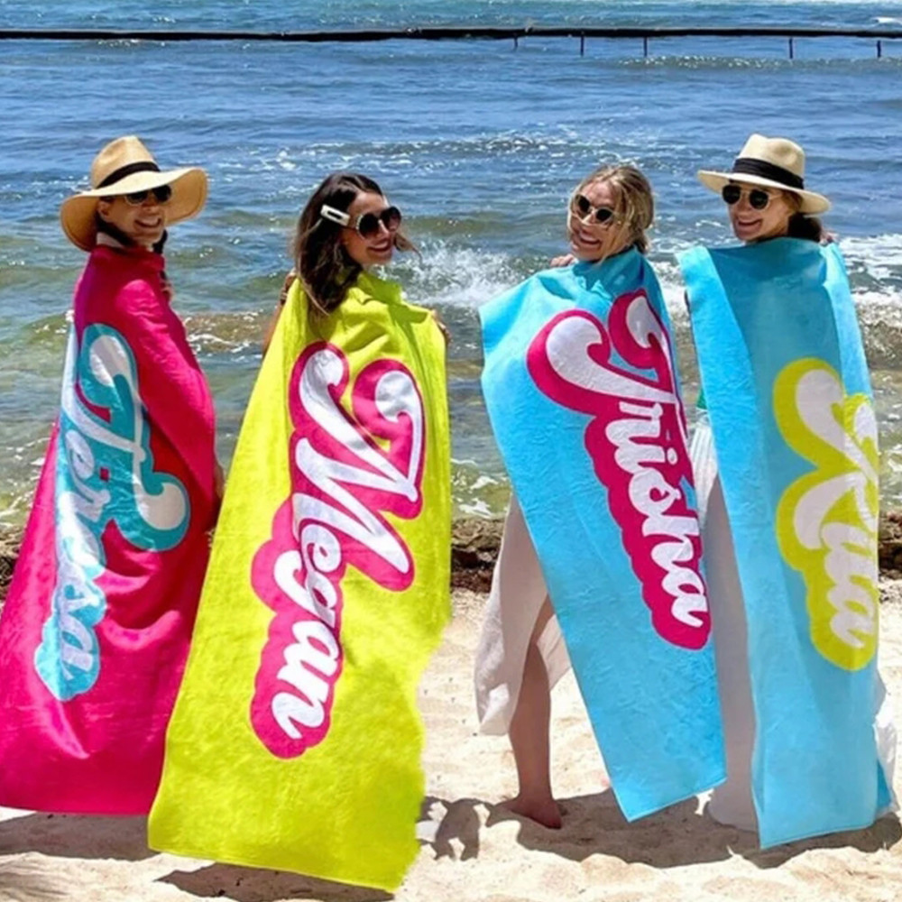 Personalized Lovely Kid Towel for Summer & Beach | CWTowel43