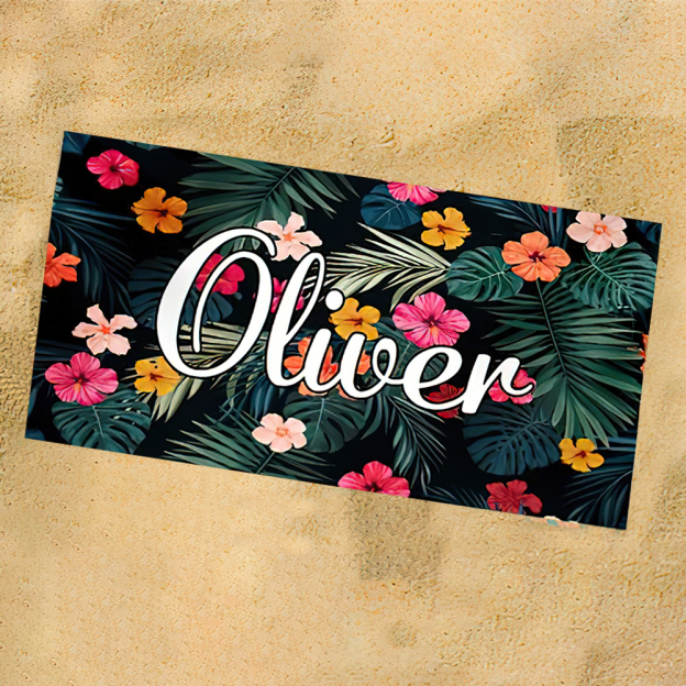 Personalized Lovely Kid Towel for Summer & Beach | CWTowel44