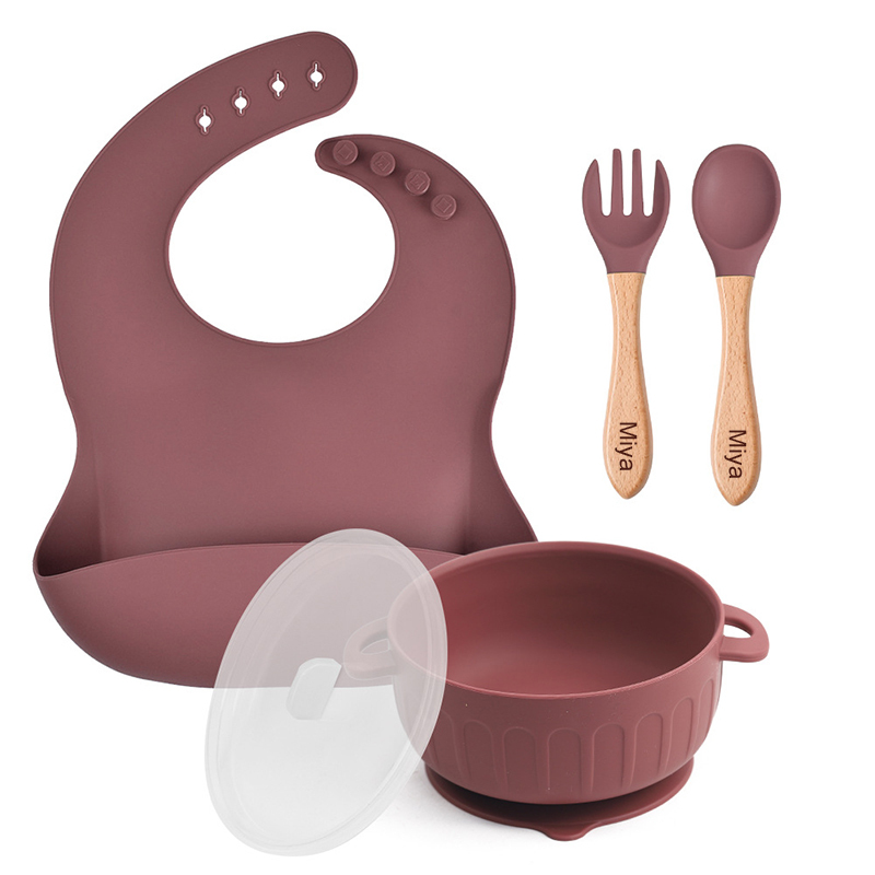 Personalised Baby Silicone Cutlery Set | CWBaby11