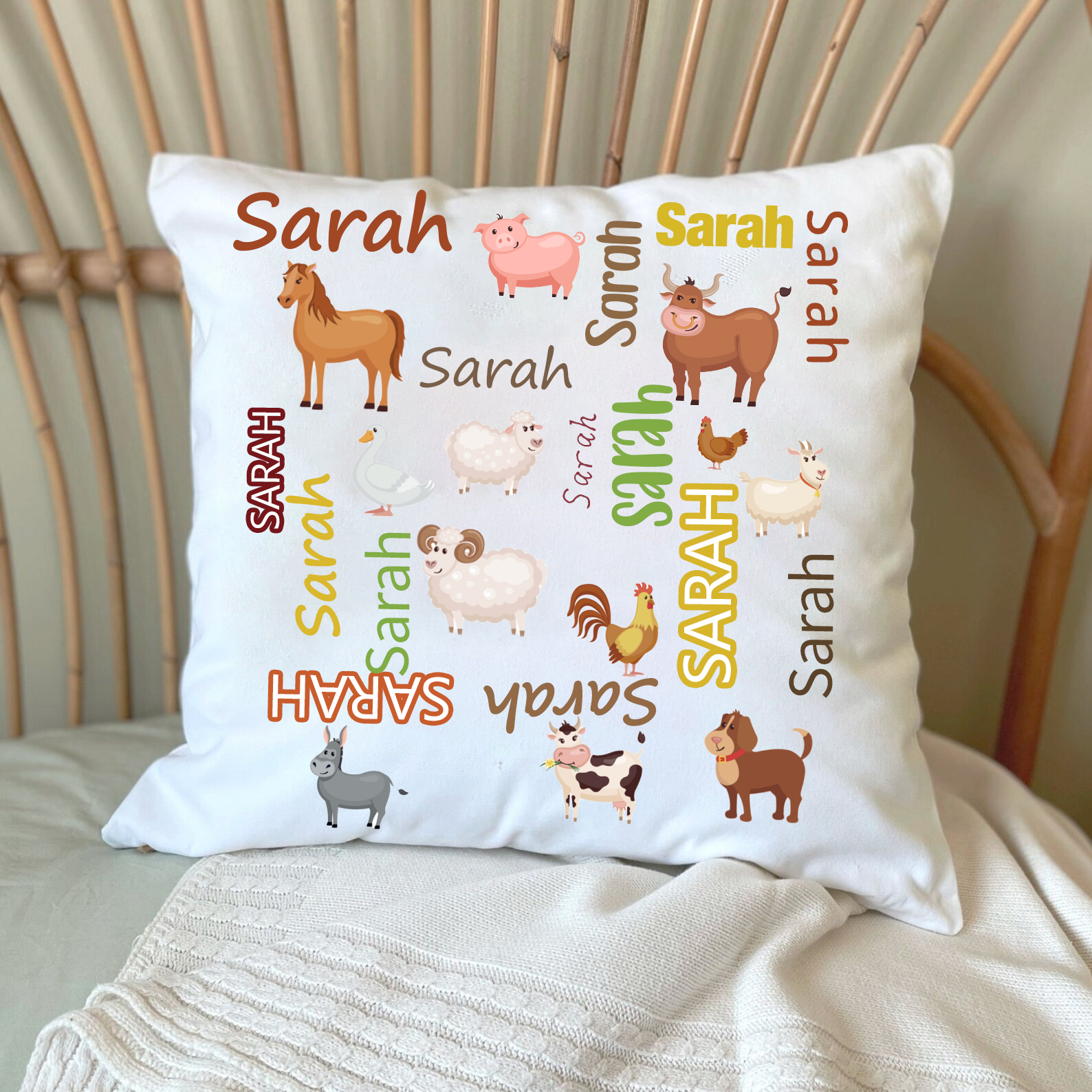 Personalised Lovely Kid Cushion for Comfort & Unique | CushKid26