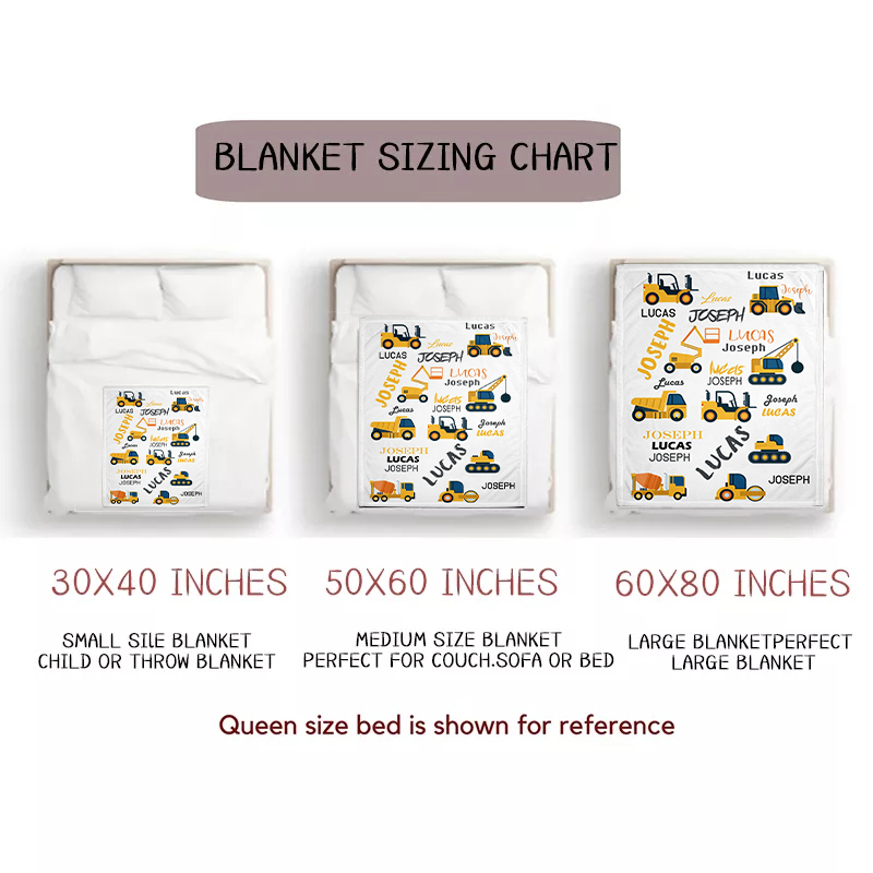 Personalized Lovely Kid Blanket for Comfort & Unique | BKKid07