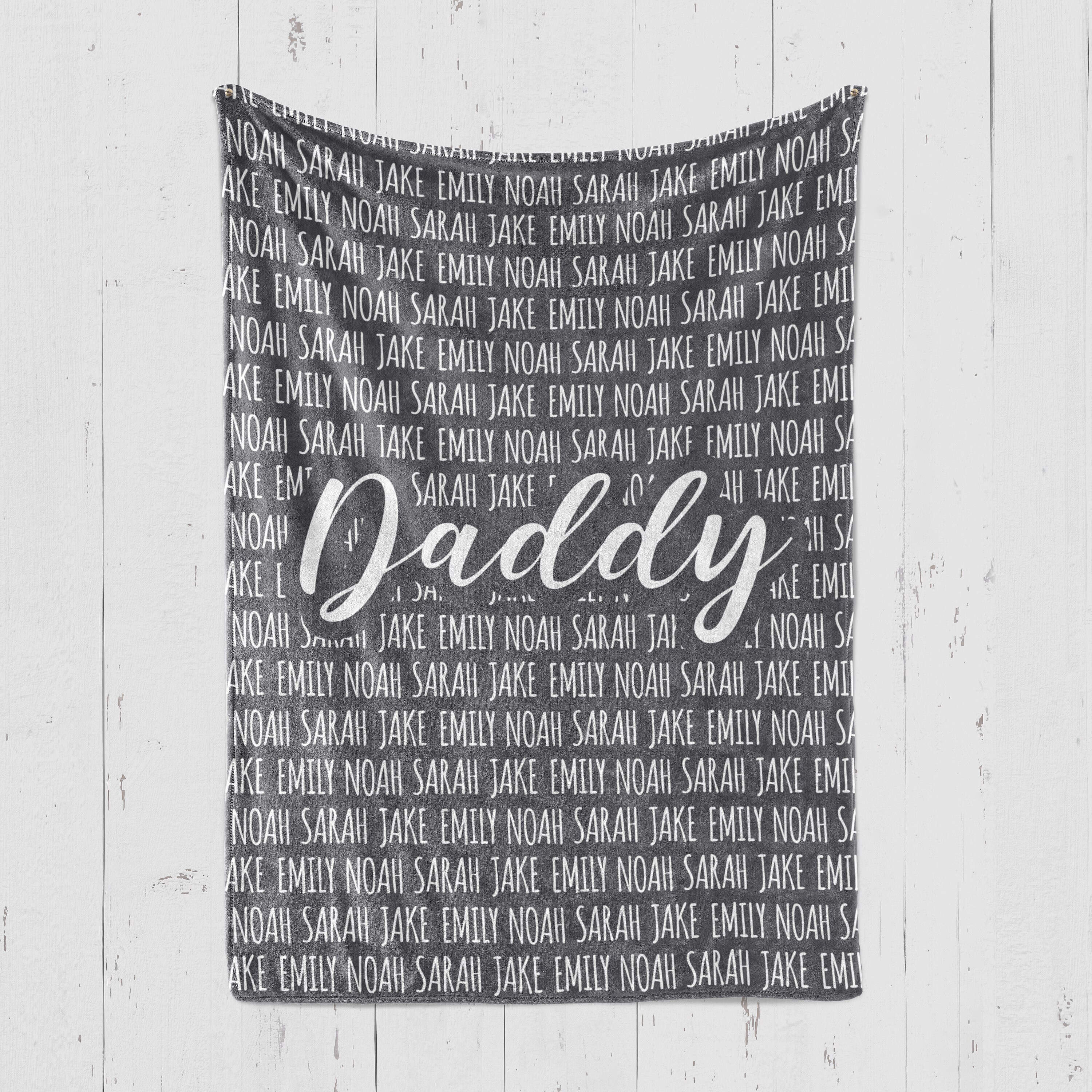 Personalized Family Name Blanket for Comfort & Unique | BKName01