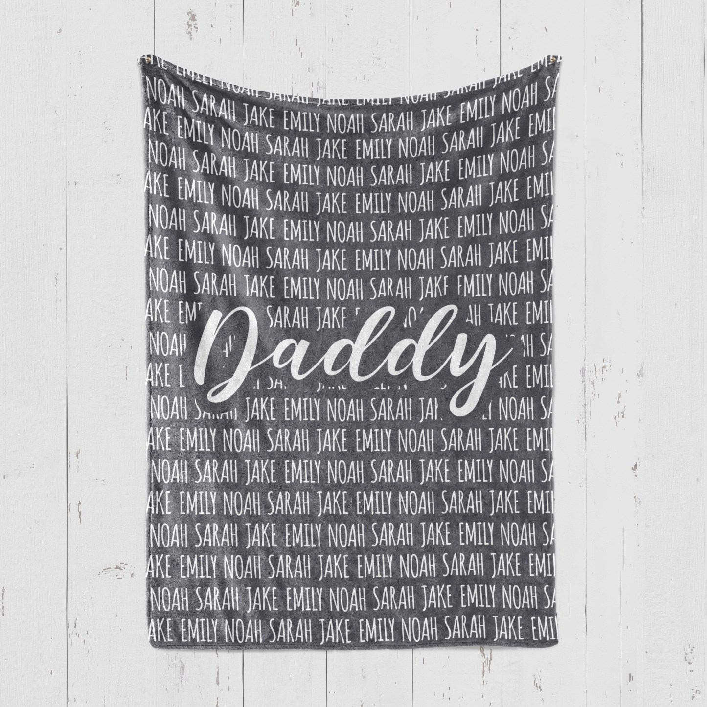 Personalized Family Name Blanket for Comfort & Unique | BKName01