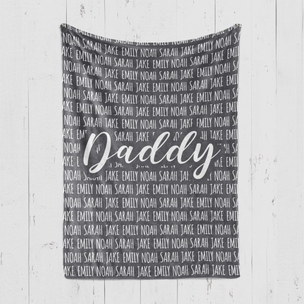 Personalized Family Name Blanket for Comfort & Unique | BKName01