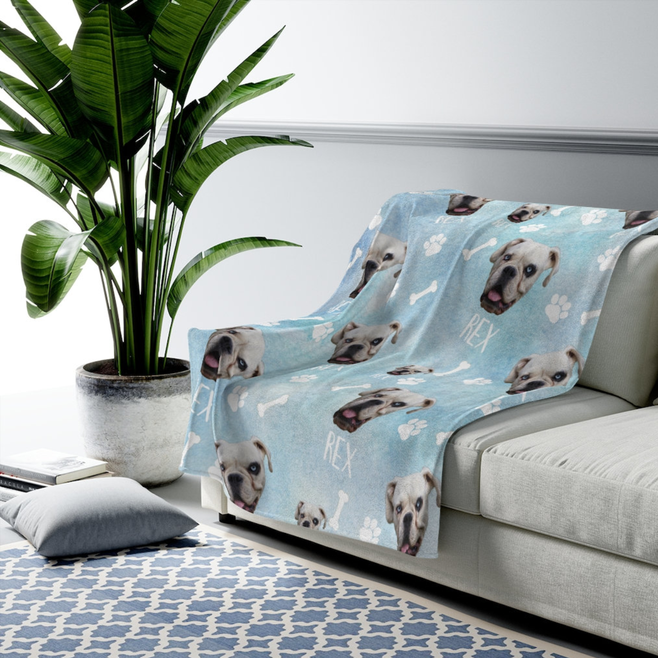 Personalized Lovely Pet Blanket for Comfort & Unique | BKPet05