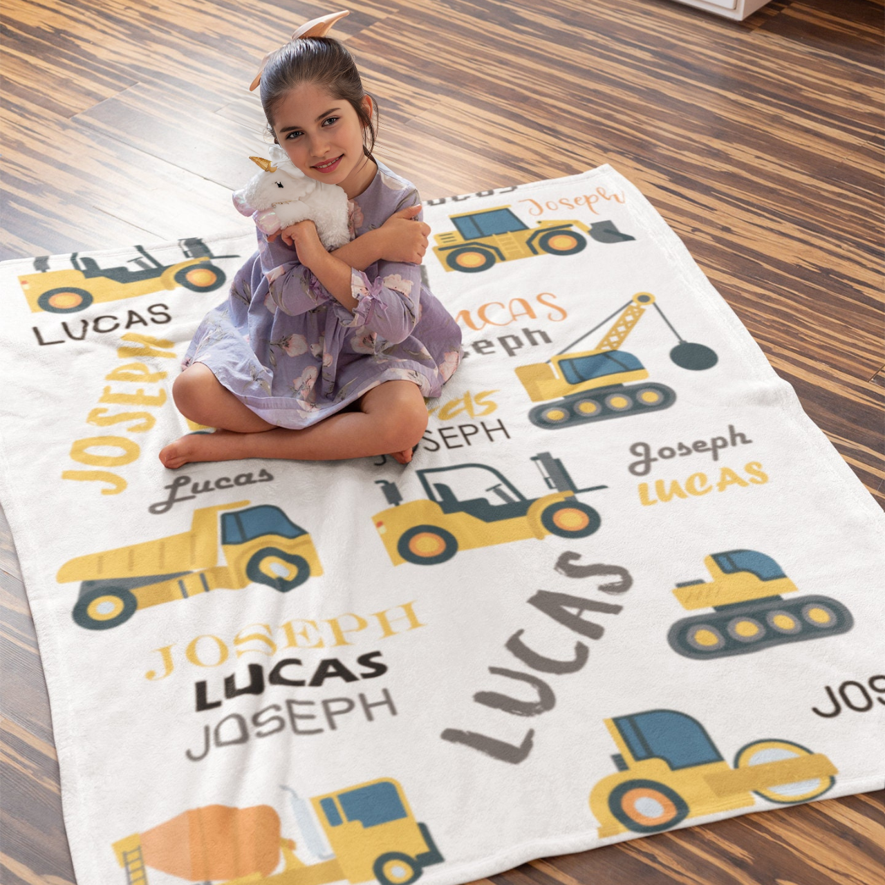 Personalized Lovely Kid Blanket for Comfort & Unique | BKKid07