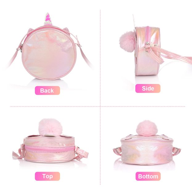 Personalized Kid's Unicorn Cute Crossbody Bag| CWPack10